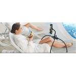 Laptop, Telefoane si Tablete - Laptopuri si accesorii - Accesorii Laptop - Standuri/Coolere notebook - Suport reglabil portabil pentru telefon, tableta, ipad, Nintendo, potrivit pentru dispositive de la 4,7” – 17,3”, Negru - Infinity.ro