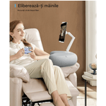 Laptop, Telefoane si Tablete - Laptopuri si accesorii - Accesorii Laptop - Standuri/Coolere notebook - Suport SAIJI KINDLE pentru tableta, monitor portabil, telefon, Nintendo, compatibil cu dispozitive de la 4,5”-15,6” - Infinity.ro