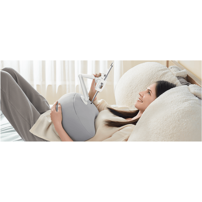 Laptop, Telefoane si Tablete - Laptopuri si accesorii - Accesorii Laptop - Standuri/Coolere notebook - Suport SAIJI KINDLE pentru tableta, monitor portabil, telefon, Nintendo, compatibil cu dispozitive de la 4,5”-15,6” - Infinity.ro