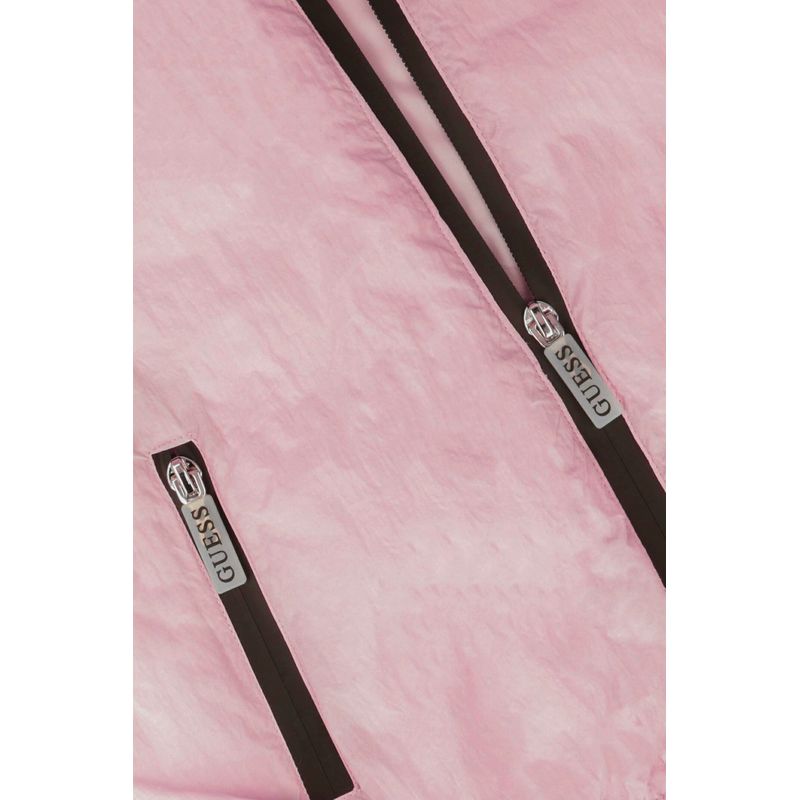 Fashion, accesorii si bijuterii - Copii - Imbracaminte copii - Jachete si geci copii - Geaca fete Guess H2YJ00, 128 CM 8 ani, Roz - Infinity.ro