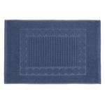 Casa si Gradina - Textile si covoare - Covoare - Covorase baie - Covoras baie, model cercuri, bumbac, 60x 40 cm, albastru - Infinity.ro