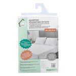 Casa si Gradina - Textile si covoare - Lenjerii de pat - Cearceafuri de pat - Cearceaf impermeabil, 160x 200x 40 cm, alb, protectie saltea, poliester-bumbac - Infinity.ro