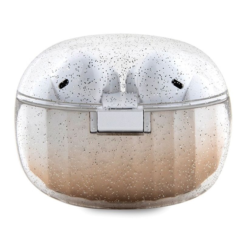 TV, Audio-Video si Foto - Portabile audio - Casti audio - Casti True Wireless, Albastrutooth 5.3, IPX4, Type-C - Guess (GUTWSHDGKEED) - Glitter Auriu Gradient - Infinity.ro