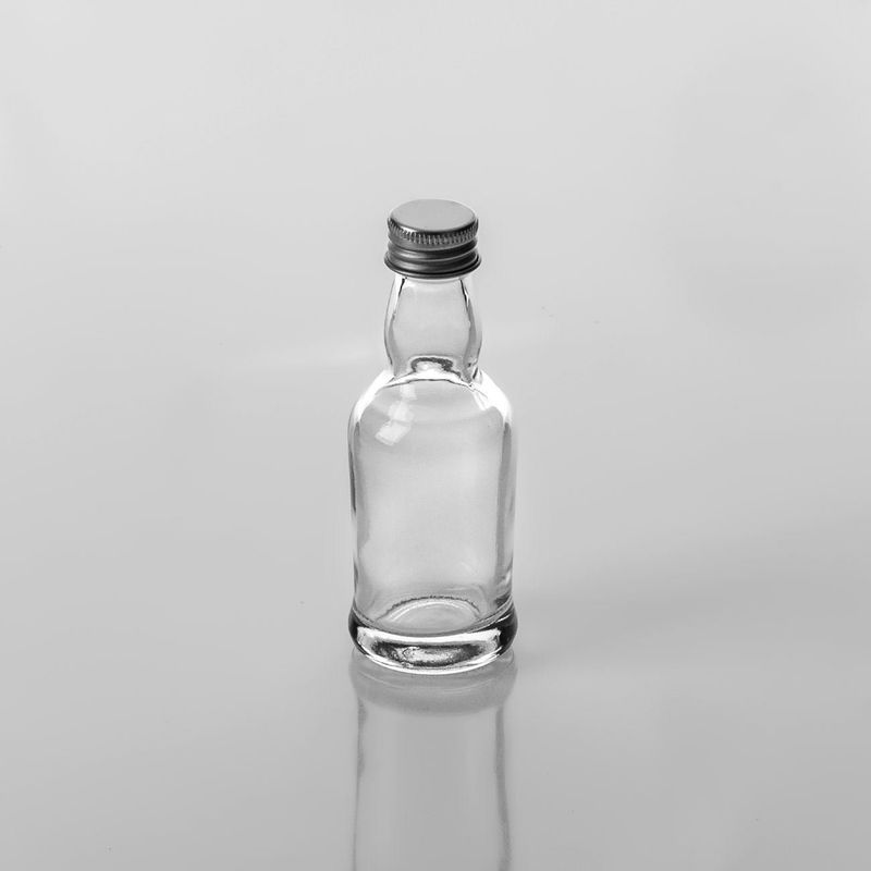 Casa si Gradina - Bucatarie si vesela - Cani si pahare - Sticle - Sticla 30ml, capac metalic, transparenta, capacitate 0,03l - Infinity.ro