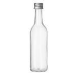 Casa si Gradina - Bucatarie si vesela - Cani si pahare - Sticle - Sticla cu capac metalic, capacitate 100ml, transparenta - Infinity.ro