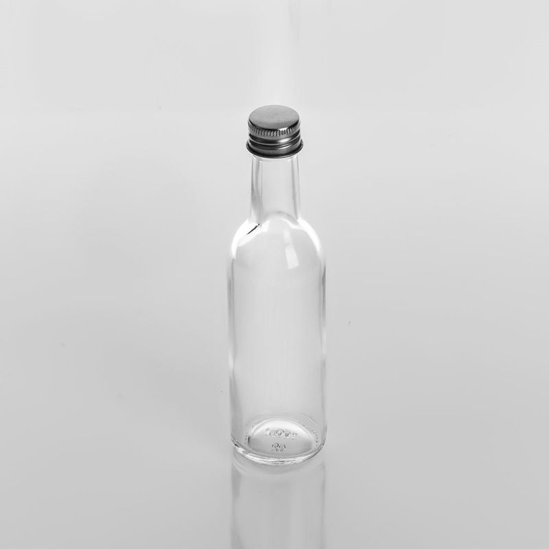 Casa si Gradina - Bucatarie si vesela - Cani si pahare - Sticle - Sticla cu capac metalic, capacitate 100ml, transparenta - Infinity.ro