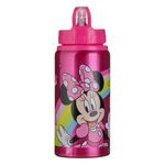 Casa si Gradina - Bucatarie si vesela - Cani si pahare - Sticle - Sticla apa disney minnie, flip top, aluminiu, culoare fucsia, capacitate 0,5l - Infinity.ro