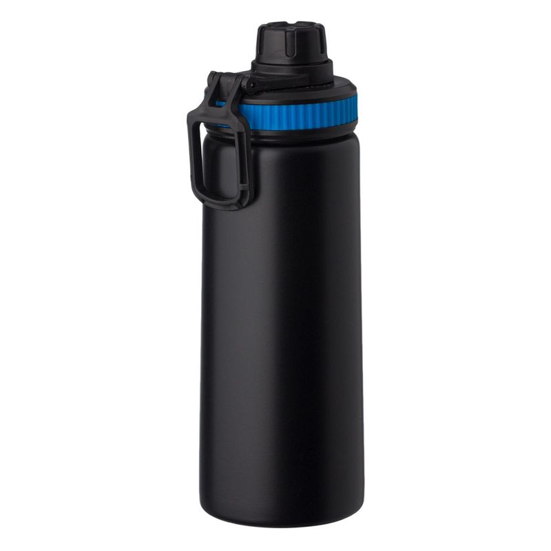 Casa si Gradina - Bucatarie si vesela - Cani si pahare - Sticle - Sticla apa sport, the coolest water, capacitate 0,7l, negru mat - Infinity.ro