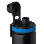 Casa si Gradina - Bucatarie si vesela - Cani si pahare - Sticle - Sticla apa sport, the coolest water, capacitate 0,7l, negru mat - Infinity.ro