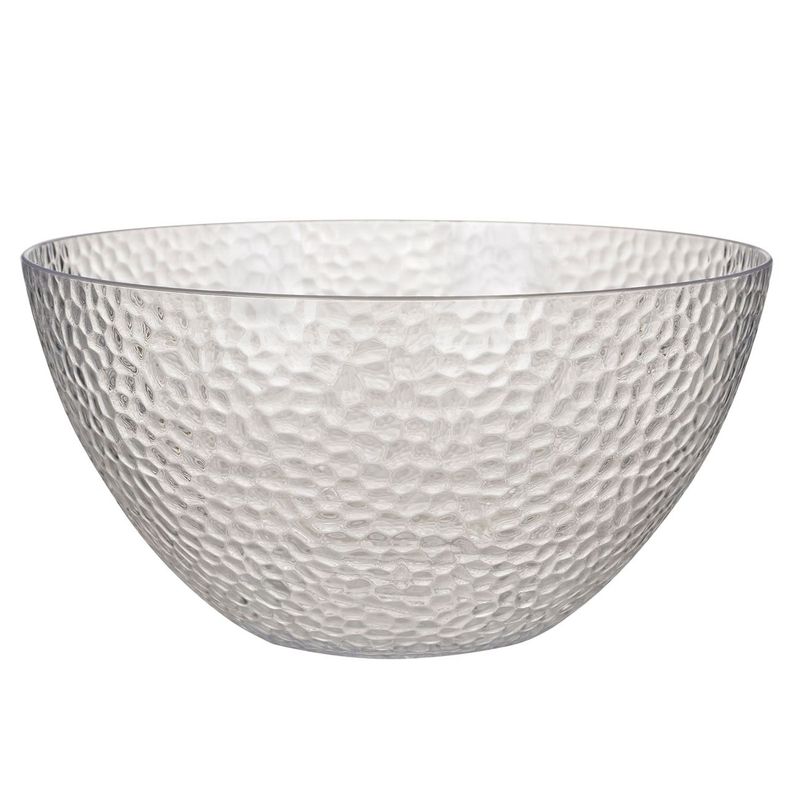 Casa si Gradina - Bucatarie si vesela - Vesela si tacamuri - Farfurii si boluri - Bol salata, model transparent, capacitate 4l, dimensiuni 25.5 x 13.5 cm - Infinity.ro