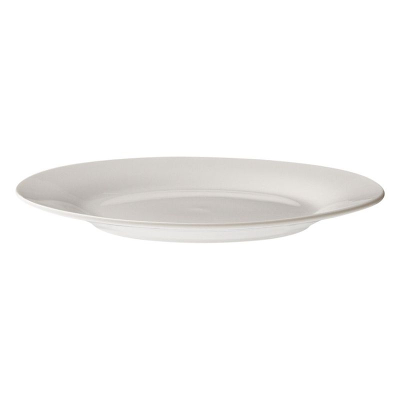 Casa si Gradina - Bucatarie si vesela - Vesela si tacamuri - Farfurii si boluri - Farfurie portelan, fructe, alb, 19cm, potrivita pentru masina de spalat vase si cuptorul cu microunde - Infinity.ro