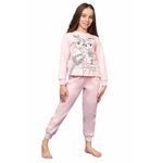 Fashion, accesorii si bijuterii - Copii - Lenjerie si pijamale copii - Pijamale copii - Pijamale copii Frozen DY50A6410, 134-140 CM 9-10 ANI, Roz - Infinity.ro