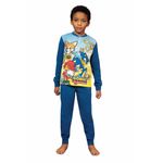 Fashion, accesorii si bijuterii - Copii - Lenjerie si pijamale copii - Pijamale copii - Pijamale copii Sonic SC40G7408, 98-104 CM 3-4 ani, Albastru - Infinity.ro