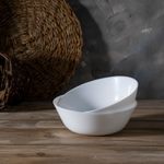 Casa si Gradina - Bucatarie si vesela - Vesela si tacamuri - Farfurii si boluri - Bol opal, arcopal, alb, capacitate 1l, diametru 18cm, inaltime 7.5cm - Infinity.ro