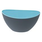 Casa si Gradina - Bucatarie si vesela - Vesela si tacamuri - Farfurii si boluri - Bol plastic gondola, capacitate 3.5l, turcoaz si gri - Infinity.ro