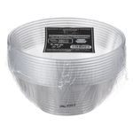 Casa si Gradina - Bucatarie si vesela - Vesela si tacamuri - Farfurii si boluri - Boluri plastic fara capac, set 10 bucati, transparent, capacitate 280ml - Infinity.ro