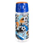 Casa si Gradina - Bucatarie si vesela - Cani si pahare - Sticle - Sticla apa, model fotbal, pop-up, capacitate 500ml, multicolor, plastic - Infinity.ro