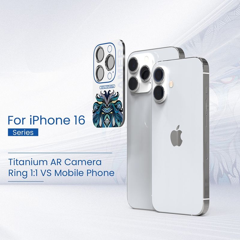 Laptop, Telefoane si Tablete - Telefoane mobile si accesorii - Accesorii Telefoane - Folii protectie telefoane - Folie pentru iPhone 16 Pro / iPhone 16 Pro Max - Lito S+ Camera Glass Protector - Natural Titanium - Infinity.ro
