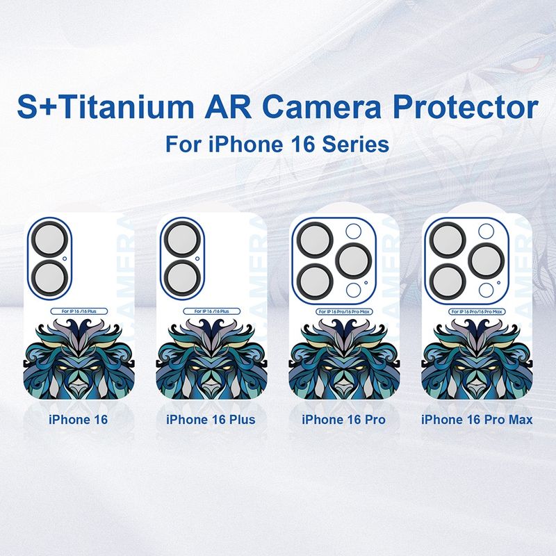 Laptop, Telefoane si Tablete - Telefoane mobile si accesorii - Accesorii Telefoane - Folii protectie telefoane - Folie pentru iPhone 16 Pro / iPhone 16 Pro Max - Lito S+ Camera Glass Protector - Natural Titanium - Infinity.ro