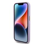 Laptop, Telefoane si Tablete - Telefoane mobile si accesorii - Accesorii Telefoane - Huse telefoane - Husa pentru iPhone 15 Pro - Guess Glitter Glossy Script (GUHCP15LPGMCSL) - Mov deschis - Infinity.ro