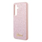 Laptop, Telefoane si Tablete - Telefoane mobile si accesorii - Accesorii Telefoane - Huse telefoane - Husa pentru Samsung Galaxy S24 - Guess Glitter Script (GUHCS24SHGGSHP) - Roz - Infinity.ro