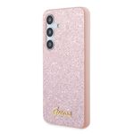 Laptop, Telefoane si Tablete - Telefoane mobile si accesorii - Accesorii Telefoane - Huse telefoane - Husa pentru Samsung Galaxy S24 - Guess Glitter Script (GUHCS24SHGGSHP) - Roz - Infinity.ro