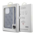 Laptop, Telefoane si Tablete - Telefoane mobile si accesorii - Accesorii Telefoane - Huse telefoane - Husa pentru iPhone 15 Pro - Guess Crossbody Cord 4G Print (GUHCP15LHC4SEB) - Albastru - Infinity.ro