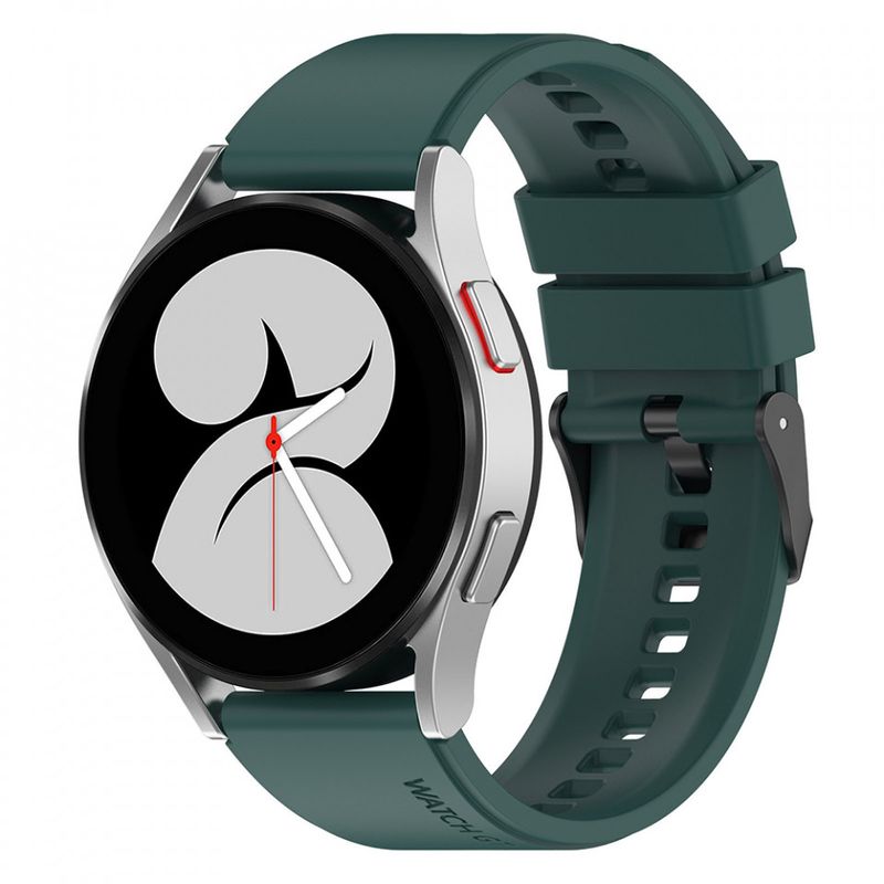 Laptop, Telefoane si Tablete - Wearables si gadgeturi - Wearables - Accesorii wearables - Curea pentru Samsung Galaxy Watch4 40mm - Techsuit Watchband 20mm (W026) - Verde inchis - Infinity.ro