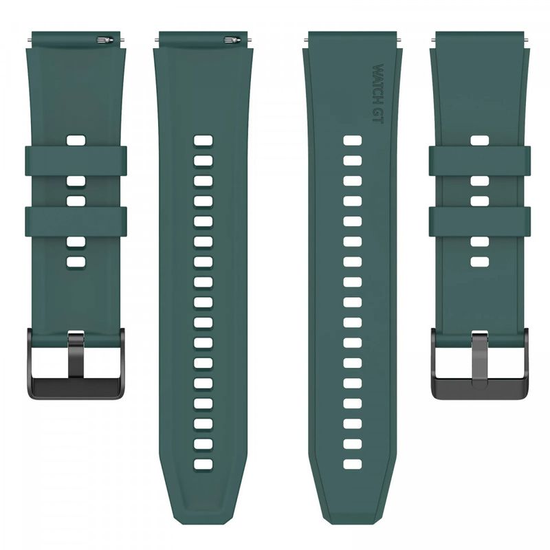 Laptop, Telefoane si Tablete - Wearables si gadgeturi - Wearables - Accesorii wearables - Curea pentru Samsung Galaxy Watch4 40mm - Techsuit Watchband 20mm (W026) - Verde inchis - Infinity.ro