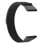 Laptop, Telefoane si Tablete - Wearables si gadgeturi - Wearables - Accesorii wearables - Curea pentru Garmin Fenix 3/3 HR/5X/5X Plus/6X/6X Pro/7X/7X Pro Solar - Techsuit Watchband QuickFit 26mm (W009) - Negru - Infinity.ro