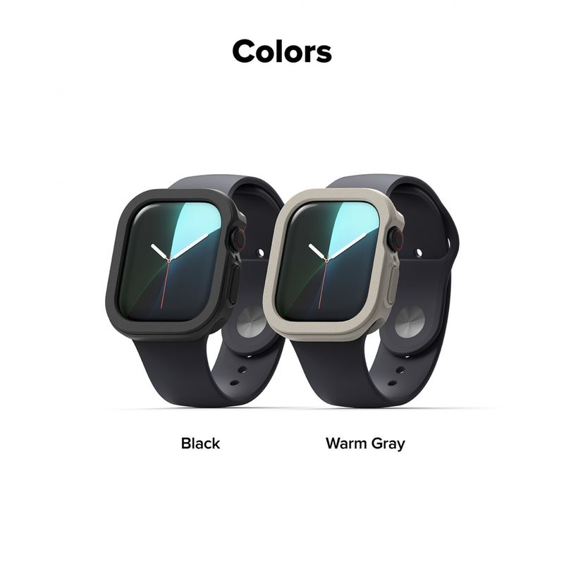 Laptop, Telefoane si Tablete - Wearables si gadgeturi - Wearables - Smartwatch-uri - Husa pentru Apple Watch 10 46mm - Ringke Air Sports - Negru - Infinity.ro