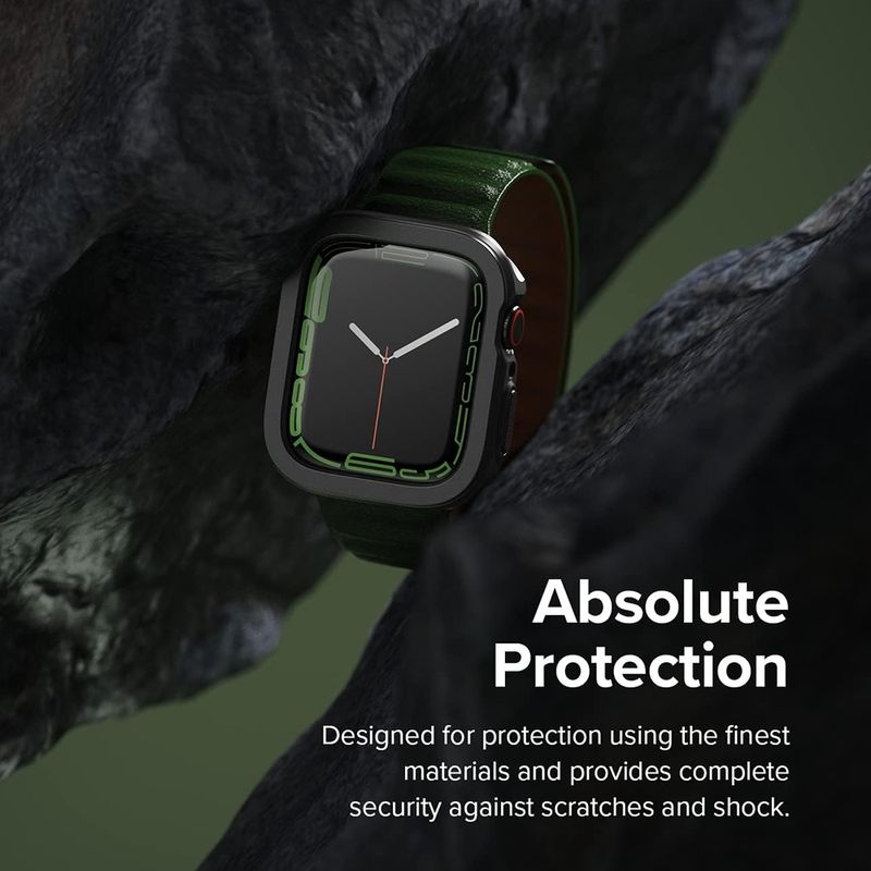 Laptop, Telefoane si Tablete - Wearables si gadgeturi - Wearables - Smartwatch-uri - Husa pentru Apple Watch 10 46mm - Ringke Air Sports - Negru - Infinity.ro