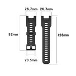 Laptop, Telefoane si Tablete - Wearables si gadgeturi - Wearables - Accesorii wearables - Curea pentru Amazfit T-Rex / T-Rex Pro - Techsuit Watchband (W067) - Verde inchis - Infinity.ro