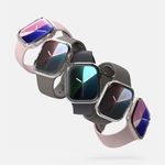 Laptop, Telefoane si Tablete - Wearables si gadgeturi - Wearables - Smartwatch-uri - Husa pentru Apple Watch 10 46mm + Folie (set 2) - Ringke Slim - Transparent / Gri inchis - Infinity.ro