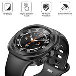 Laptop, Telefoane si Tablete - Wearables si gadgeturi - Wearables - Smartwatch-uri - Husa pentru Samsung Galaxy Watch UltraA (47mm) + Folie - Techsuit Defense360 Pro - Negru - Infinity.ro