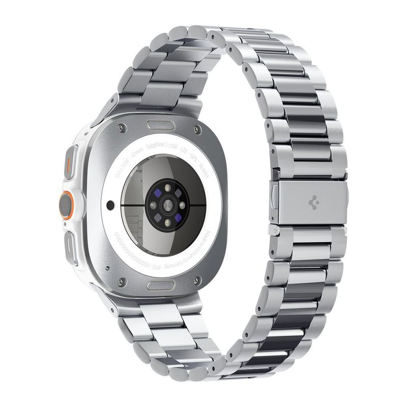 Laptop, Telefoane si Tablete - Wearables si gadgeturi - Wearables - Accesorii wearables - Curea pentru Samsung Galaxy Watch UltraA 47mm - Spigen Modern Fit - Argintiu - Infinity.ro