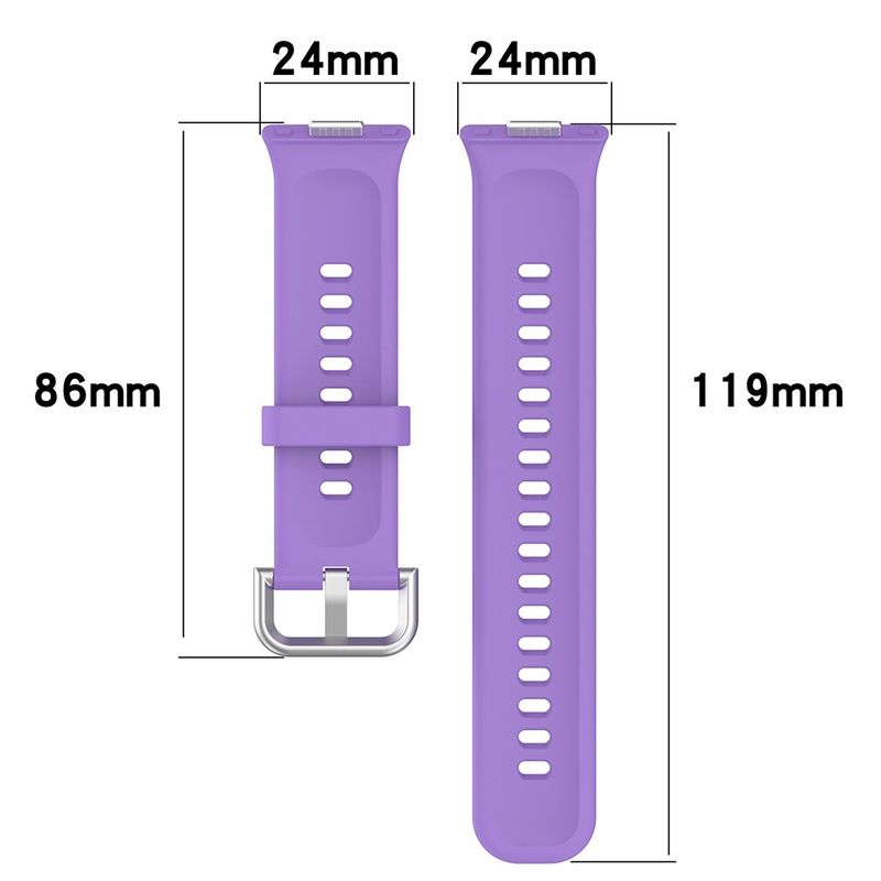Laptop, Telefoane si Tablete - Wearables si gadgeturi - Wearables - Smartwatch-uri - Curea pentru Huawei Watch Fit 3 - Techsuit Watchband 24mm (W061) - Roz - Infinity.ro