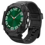Laptop, Telefoane si Tablete - Wearables si gadgeturi - Wearables - Smartwatch-uri - Husa pentru Samsung Galaxy Watch UltraA 47mm - Spigen Rugged Armor Pro - Negru - Infinity.ro