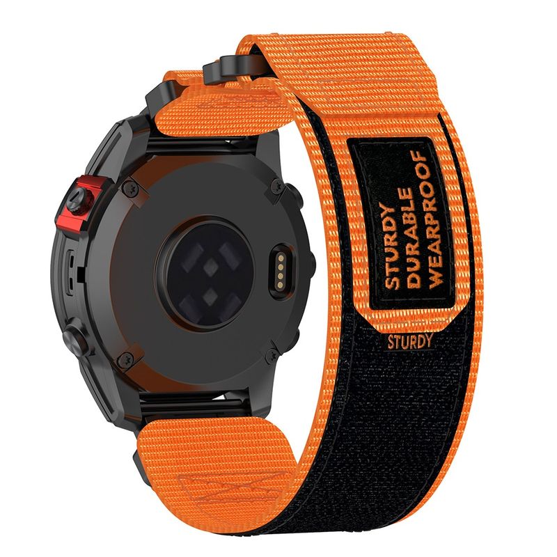 Laptop, Telefoane si Tablete - Wearables si gadgeturi - Wearables - Smartwatch-uri - Curea pentru Garmin Fenix 3/3 HR/5X/5X Plus/6X/6X Pro/7X/7X Pro Solar - Techsuit Watchband QuickFit (W057) - Portocaliu - Infinity.ro