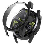 Laptop, Telefoane si Tablete - Wearables si gadgeturi - Wearables - Smartwatch-uri - Husa pentru Huawei Watch GT 3 (46mm) + Folie - Techsuit Defense360 Pro - Negru - Infinity.ro
