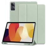 Laptop, Telefoane si Tablete - Tablete si accesorii tablete - Accesorii Tablete - Huse tablete - Husa pentru Xiaomi Rosumi Pad SE 11 - Techsuit Flex Trifold - Matcha Verde - Infinity.ro