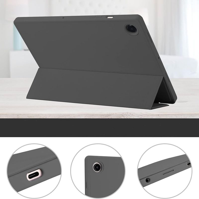 Laptop, Telefoane si Tablete - Tablete si accesorii tablete - Accesorii Tablete - Huse tablete - Husa pentru Samsung Galaxy Tab A8 10.5 (2021) - Techsuit Flex Trifold - Sky Albastru - Infinity.ro