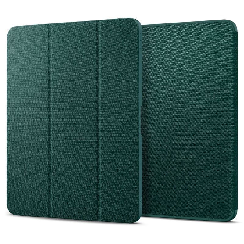 Laptop, Telefoane si Tablete - Tablete si accesorii tablete - Accesorii Tablete - Huse tablete - Husa pentru iPad Pro 13 (2024) - Spigen Urban Fit - Albastru inchis Verde - Infinity.ro