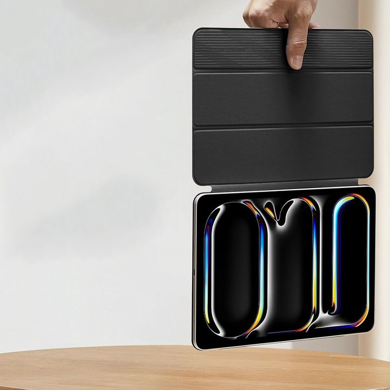 Laptop, Telefoane si Tablete - Tablete si accesorii tablete - Accesorii Tablete - Huse tablete - Husa pentru iPad Pro 13 (2024) - ESR Rebound Magnetic - Negru - Infinity.ro