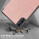 Laptop, Telefoane si Tablete - Tablete si accesorii tablete - Accesorii Tablete - Huse tablete - Husa pentru Xiaomi Rosumi Pad Pro / Poco Pad - Techsuit FoldPro - Rose Auriu - Infinity.ro