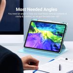 Laptop, Telefoane si Tablete - Tablete si accesorii tablete - Accesorii Tablete - Huse tablete - Husa pentru iPad Air 13 (2024) - Techsuit Crystal Vision - Mov - Infinity.ro