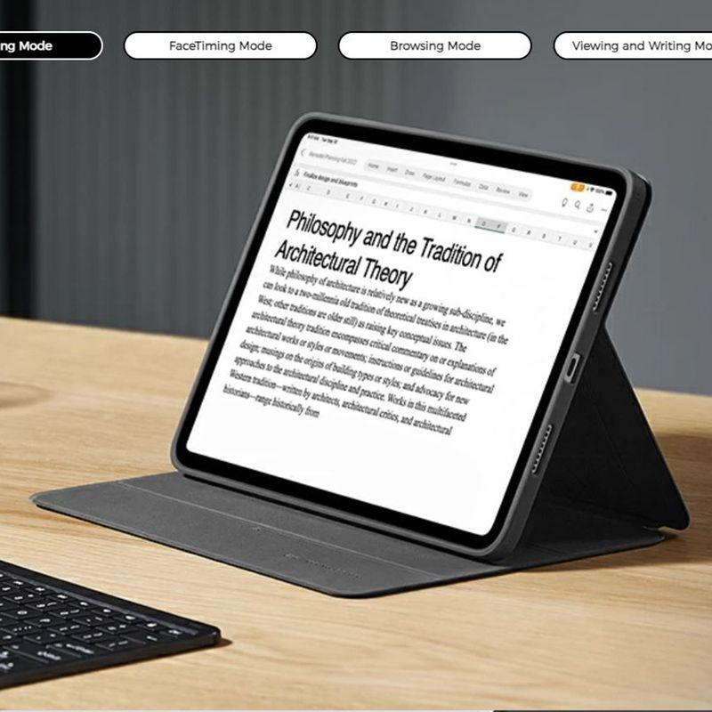 Laptop, Telefoane si Tablete - Tablete si accesorii tablete - Accesorii Tablete - Huse tablete - Husa pentru iPad Air 13 (2024) - ESR Rebound Hybrid - Negru - Infinity.ro