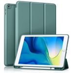 Laptop, Telefoane si Tablete - Tablete si accesorii tablete - Accesorii Tablete - Huse tablete - Husa pentru iPad 10.2 (2019 / 2020 / 2021) - Techsuit Flex Trifold - Verde - Infinity.ro
