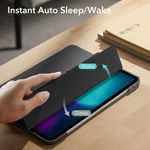 Laptop, Telefoane si Tablete - Tablete si accesorii tablete - Accesorii Tablete - Huse tablete - Husa pentru iPad Air 13 (2024) - ESR Ascend Trifold - Frosted Negru - Infinity.ro