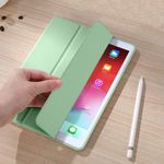 Laptop, Telefoane si Tablete - Tablete si accesorii tablete - Accesorii Tablete - Huse tablete - Husa pentru iPad 10.2 (2019 / 2020 / 2021) - Techsuit Flex Trifold - Verde - Infinity.ro